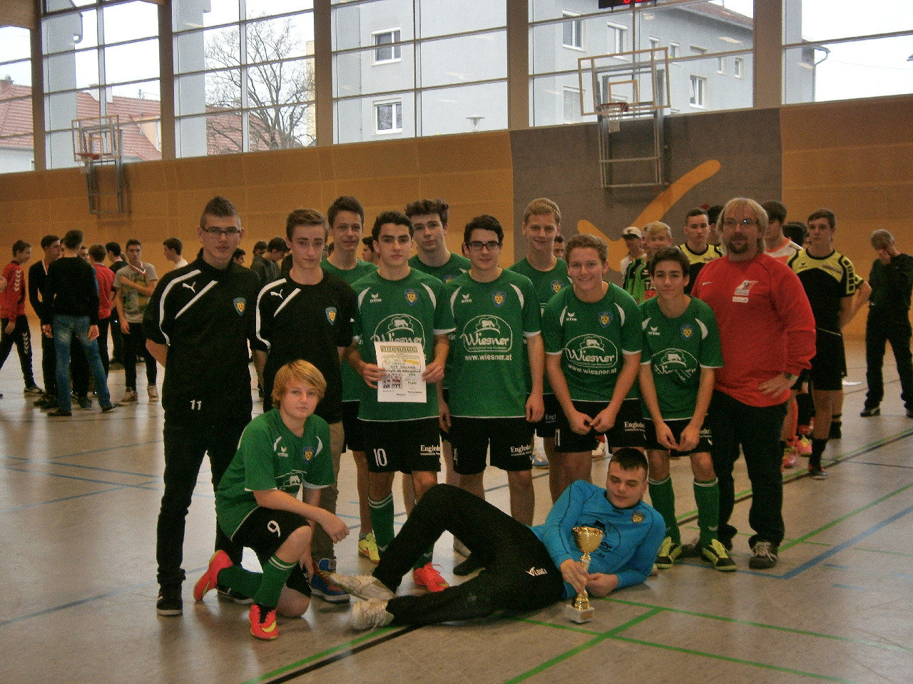 3.Platz Union Buchkirchern Speed Hallen Cup 2014