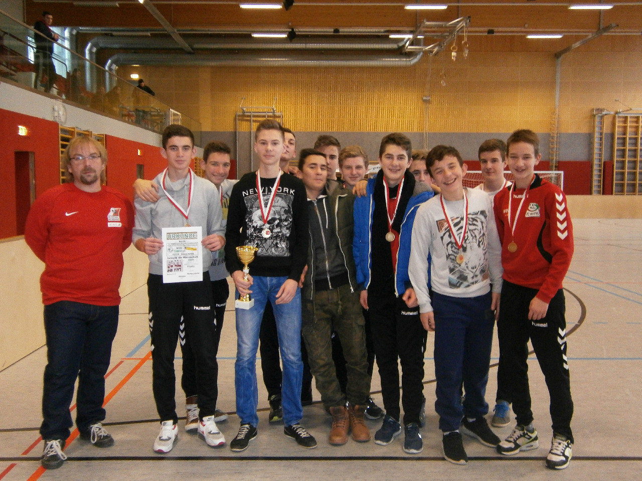 4.Platz FC Wels Speed Hallen Cup 2014