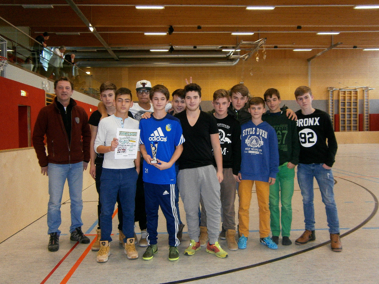 5.Platz SC Marchtrenk Speed Hallen Cup 2014
