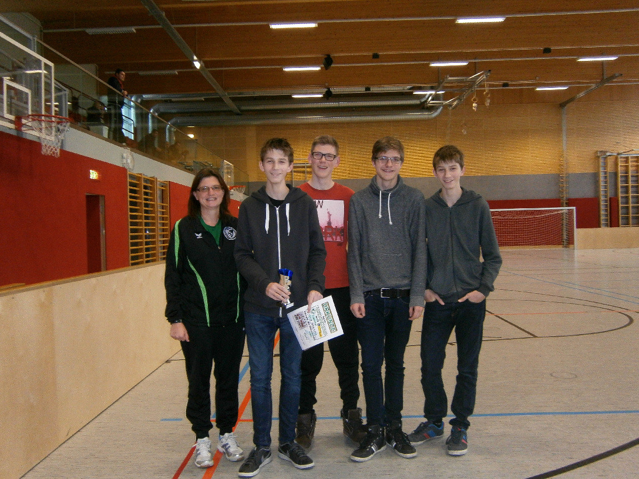 6.Platz Schweinbach Speed Hallen Cup 2014