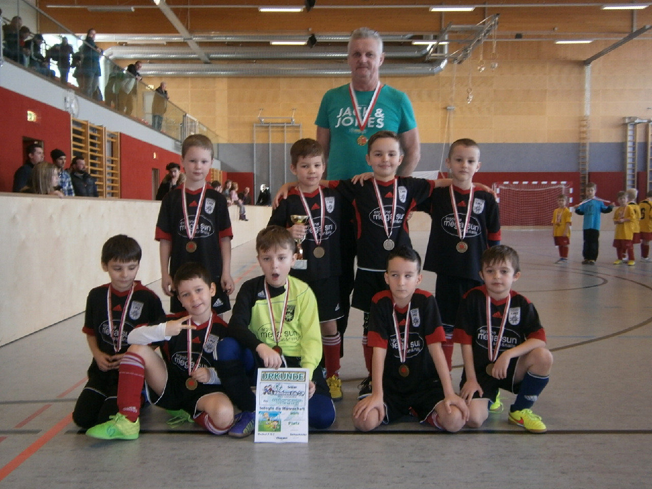 3.Platz Edelweiß-Water Tower Kids Cup 2015
