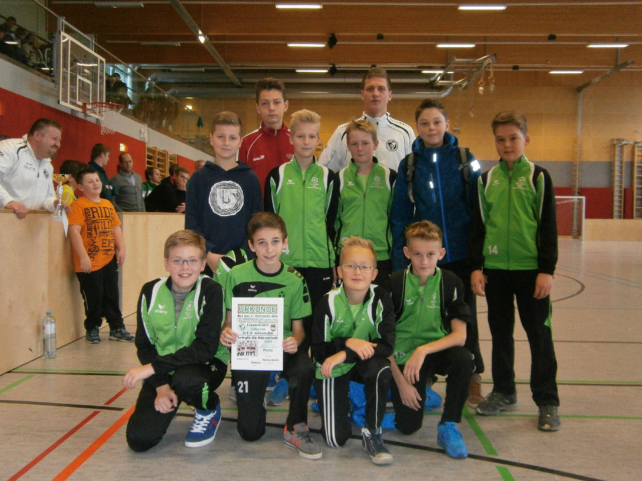 7.Platz Bad Schallerbach 3. Donauschwaben Hallen Cup 2014 V1