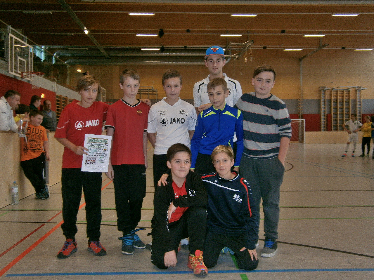 8.Platz ATSV Sattledt 3. Donauschwaben Hallen Cup 2014 V1
